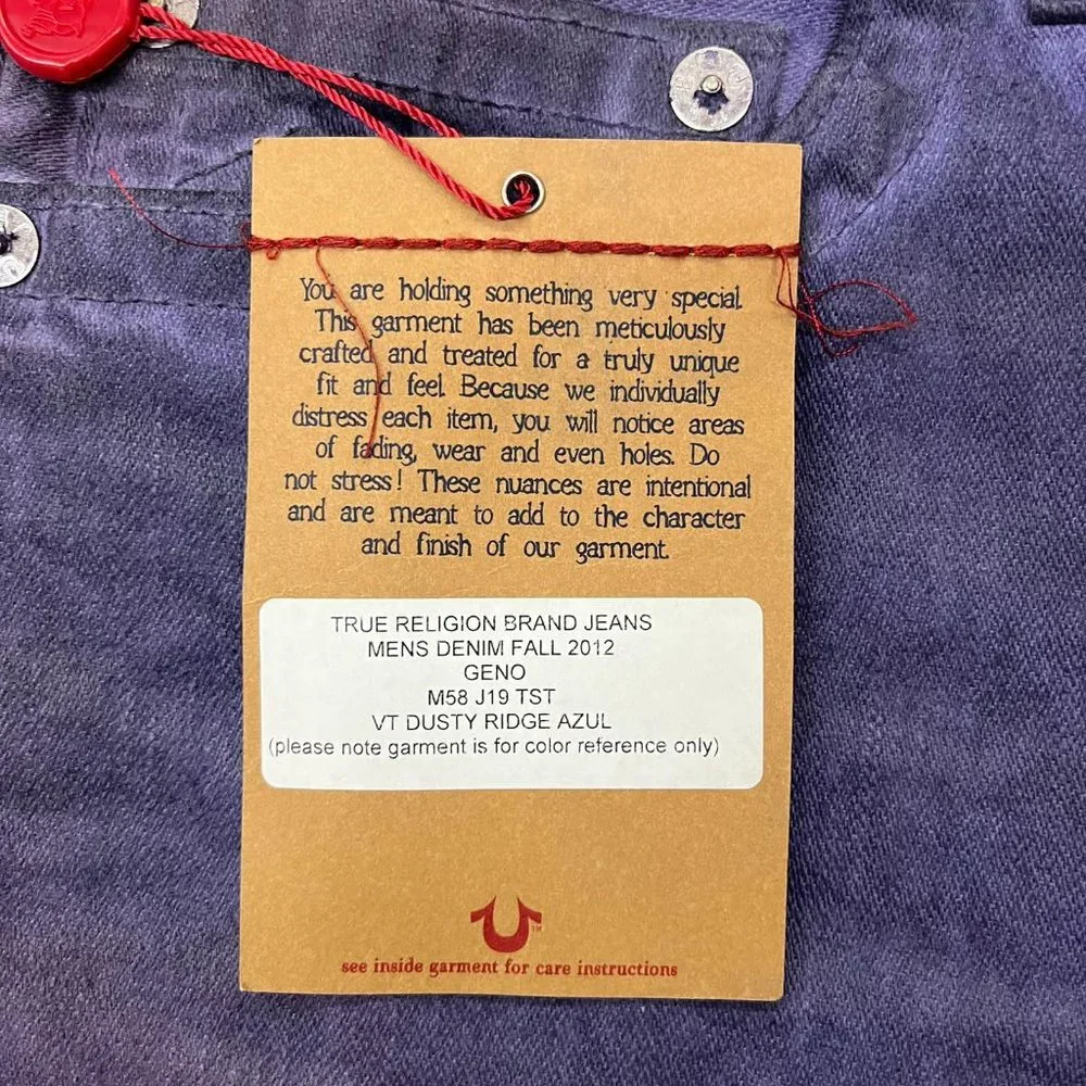 NWT True Religion 1pc Jeans